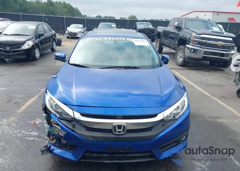 2018 Honda Civic Ex-L from USA, damaged, VIN JHMFC1F75JX042246
